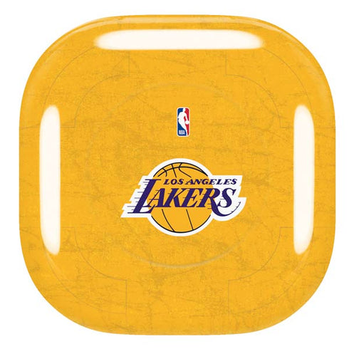 NBA Los Angeles Lakers Distressed Galaxy Buds Pro Skin